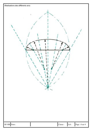 Réalisations des différents arcs




RF-MR Nom :                        Classe :   Ech :   Page : 4 sur 4
 