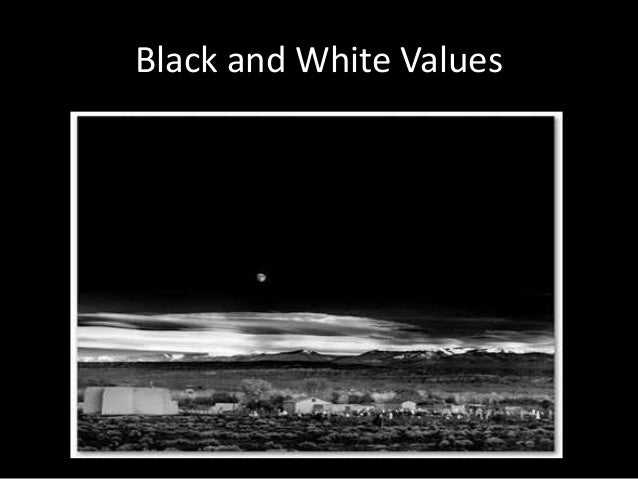Ansel Adams Why Black and White Ansel Adams Why Black and White