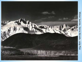 Winter Sunrise, Sierra Nevada, Long Pine

 