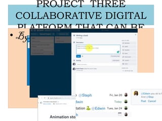 Collaborative Digital Platforms for Effective Group Study and Project ...
