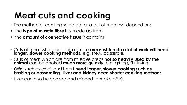 Cooking Methods for Different Meat Cuts