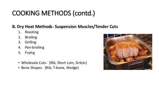 Cooking Methods for Different Meat Cuts