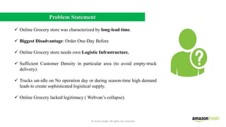 Anshu amazon fresh case study | PPTX