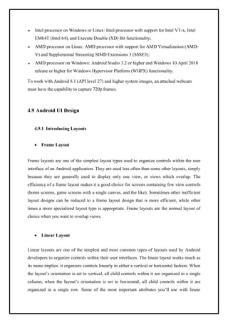 Anshul chechani android app development report | PDF