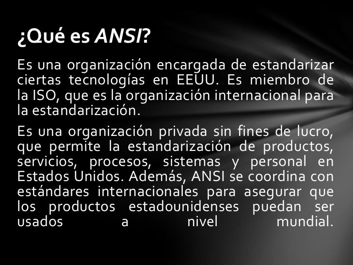 Ansi