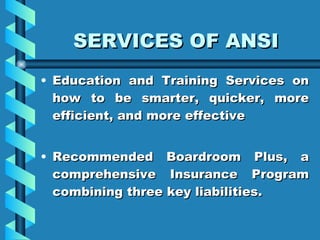 Ansi | PPT