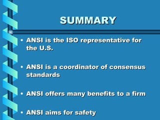 Ansi | PPT