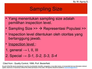 ANSI ASQC Application in Pharma Plant | PPT