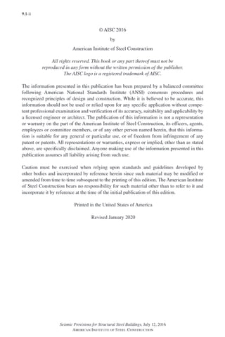 ANSI_AISC 341-16_ Seismic Provisions for Structural Steel Buildings ...