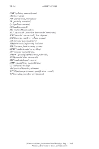 ANSI_AISC 341-16_ Seismic Provisions for Structural Steel Buildings ...