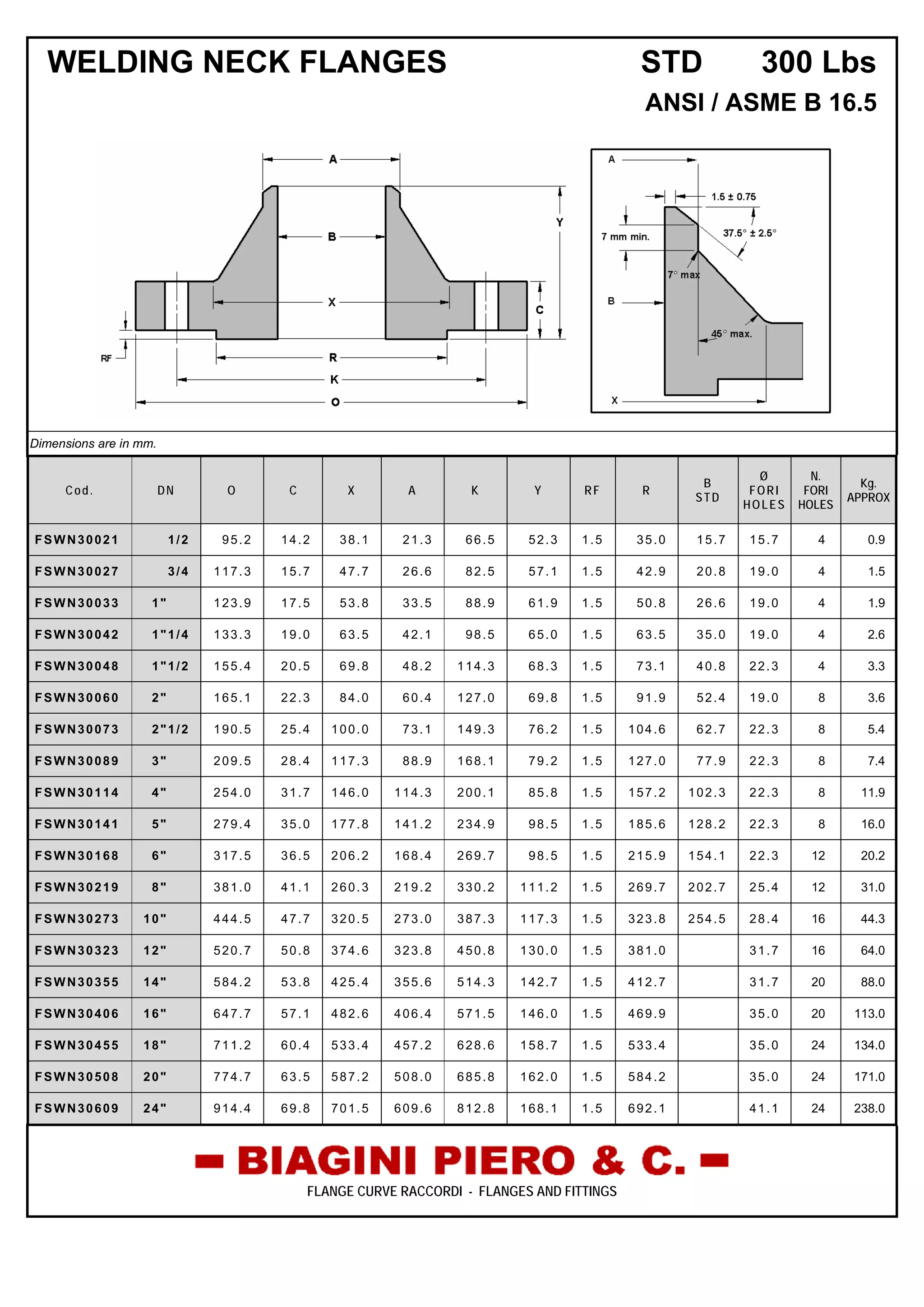 Ansi b.16.5 | PDF