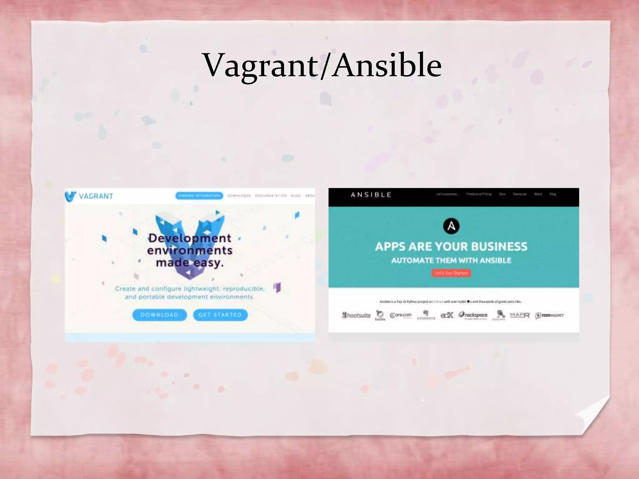 Vagrant/Ansible

 