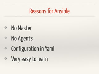 Ansible Introduction 
