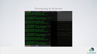 Running ping on all servers
 