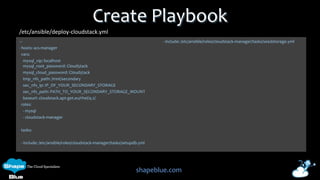Ansible & CloudStack - Configuration Management | PPTX