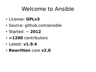 Ansible and CloudStack | PDF