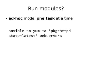 Ansible and CloudStack | PDF