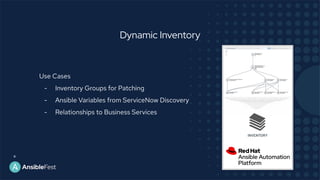 Servicenow Inventory System Enabling self-service automation with ServiceNow and Ansible Automation ...