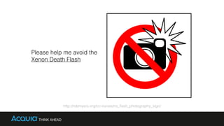 http://robmyers.org/cc-ironies/no_ﬂash_photography_sign/
Please help me avoid the 
Xenon Death Flash
 