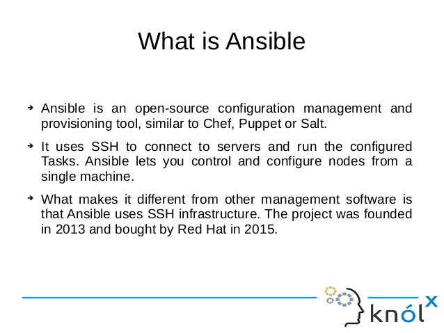 introduction to ansible what is ansible