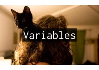 Variables
 