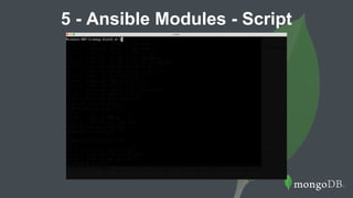 5 - Ansible Modules - Script
 
