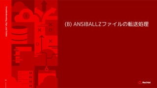(B) ANSIBALLZファイルの転送処理
Troubleshooting,Tips,andTricks
29
 