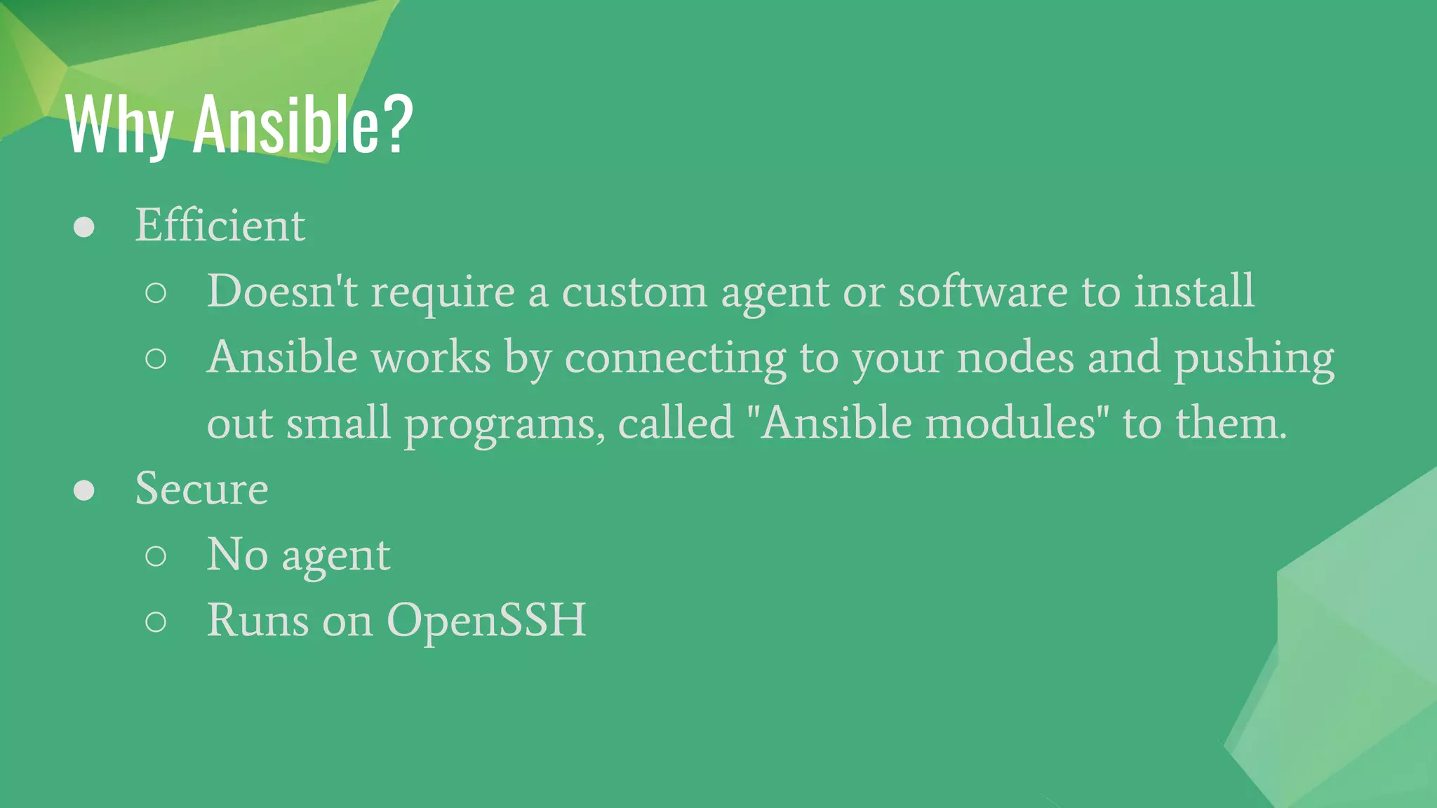 Ansible tutorial pdf