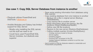 Ansible Meetup FI - Ansible use cases with enterprise application | PPT