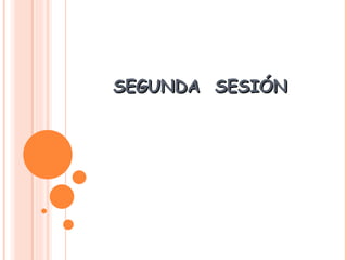 SEGUNDA  SESIÓN  