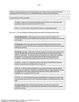 Ansi isa rp12.6 (95) | PDF