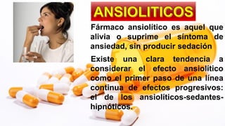 Ansiolitico clase | PDF