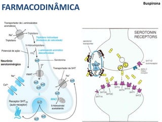 52
FARMACODINÂMICA
Buspirona
 