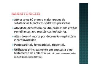 AnsiolíTicos E HipnóTicos