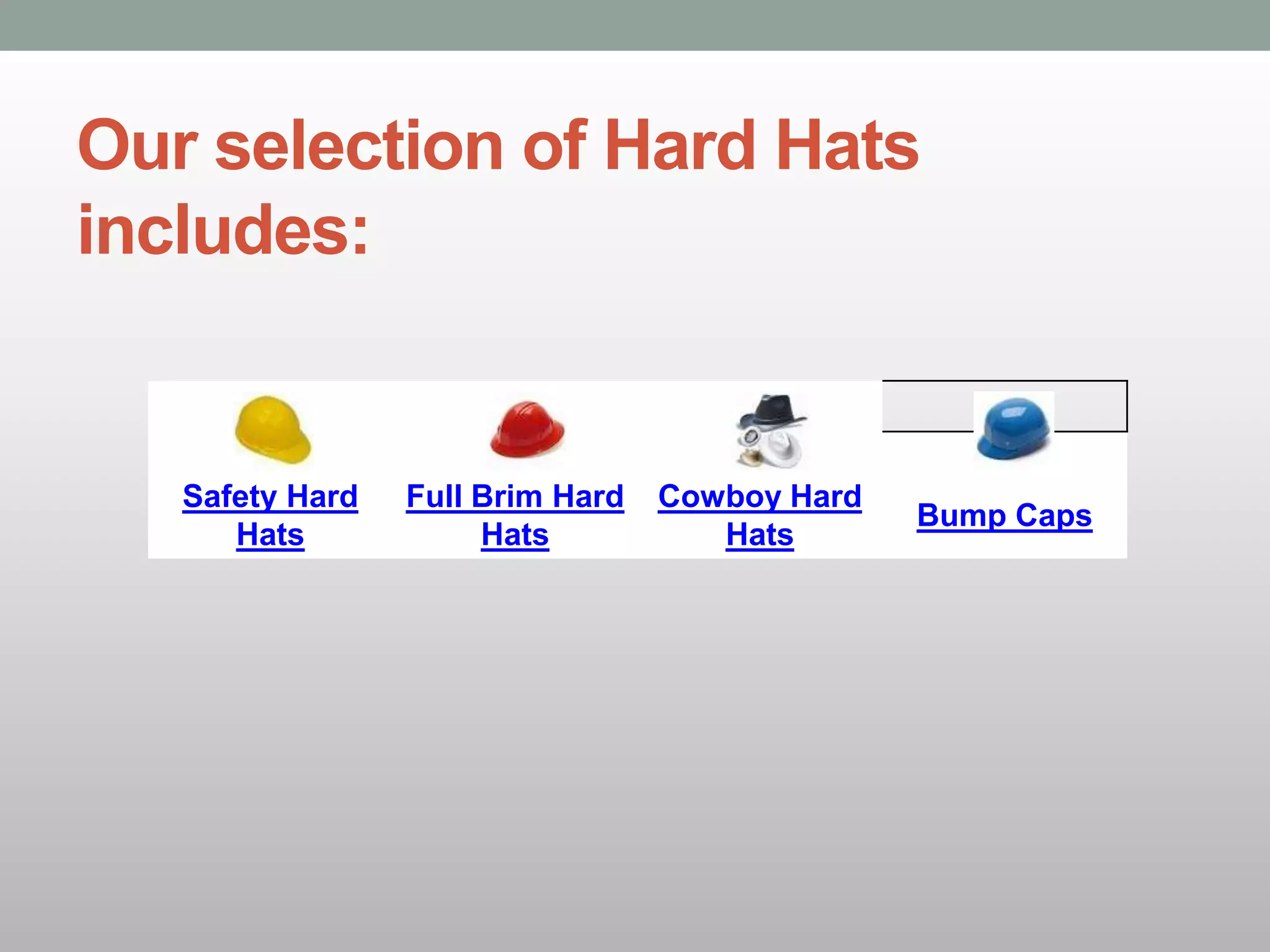 ANSI & OSHA Hard Hat Requirements PPT
