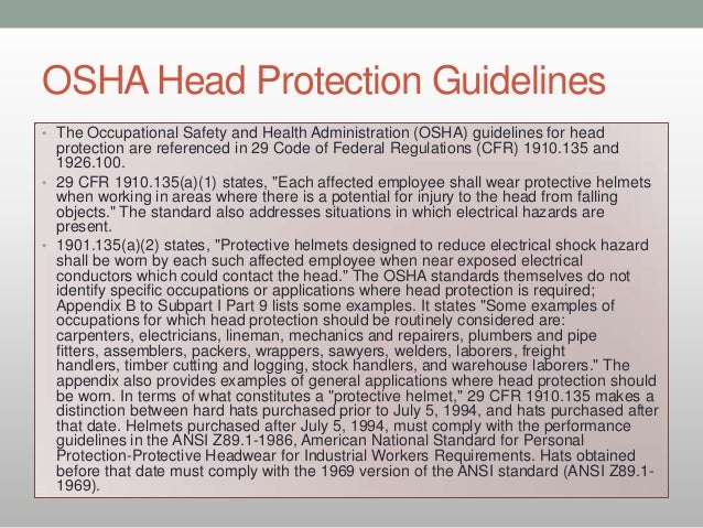 ansi hard hat standard