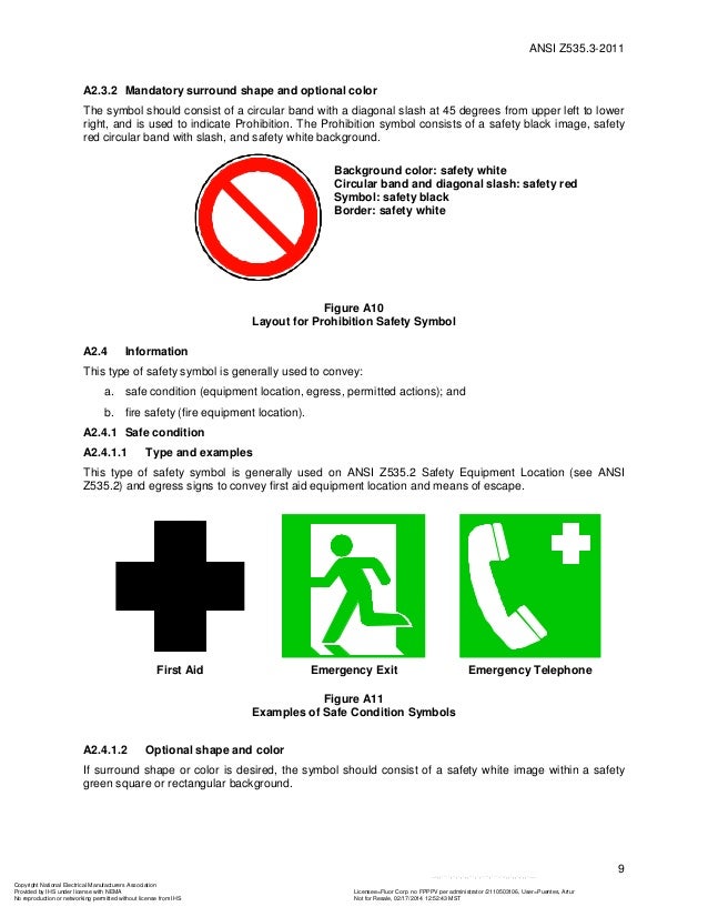 Ansi Safety Color Chart