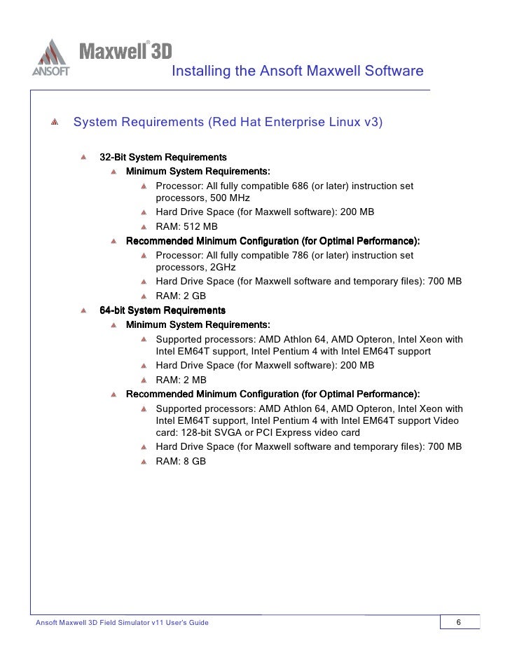 Maxwell Sv Software Programs