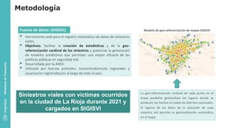 Análisis de la situación de  inseguridad vial de motociclistas  en La Rioja (Capital)