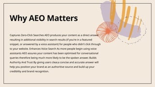 Answer Engine Optimization (AEO): The Future of Search Visibility and ...