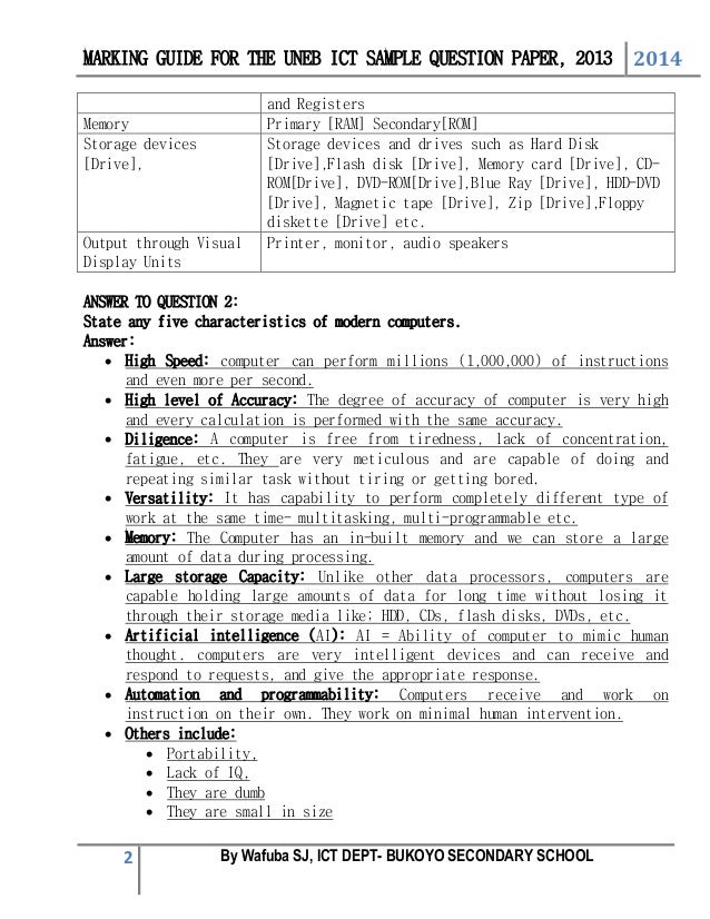 answer guide to uneb sample question paper 2013 print by wafuba sj bukoyo ec school iganga - School Papers To Print answer guide to uneb sample question paper 2013 print by wafuba sj bukoyo ec school iganga - School Papers To Print