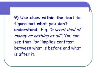 Answering comprehension questions