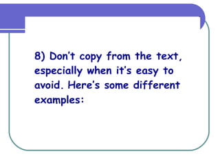 Answering comprehension questions