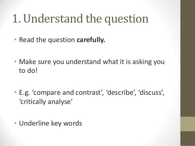 Help answering essay questions