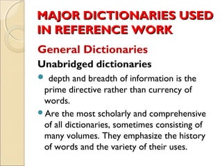 Question Over Dictionary Answering questions about words – dictionaries | PPT