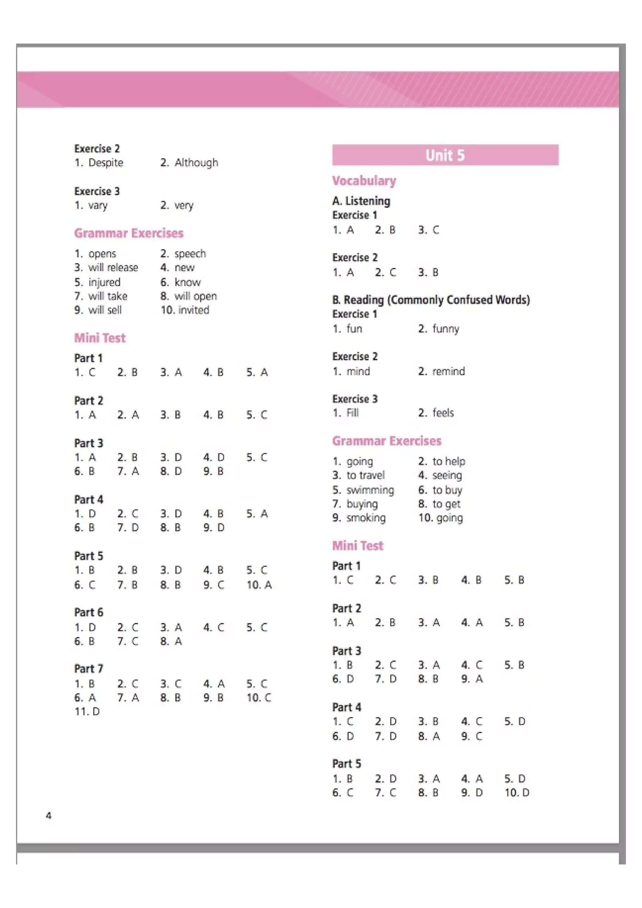 Answer key-Very easy TOEIC 1.pdf
