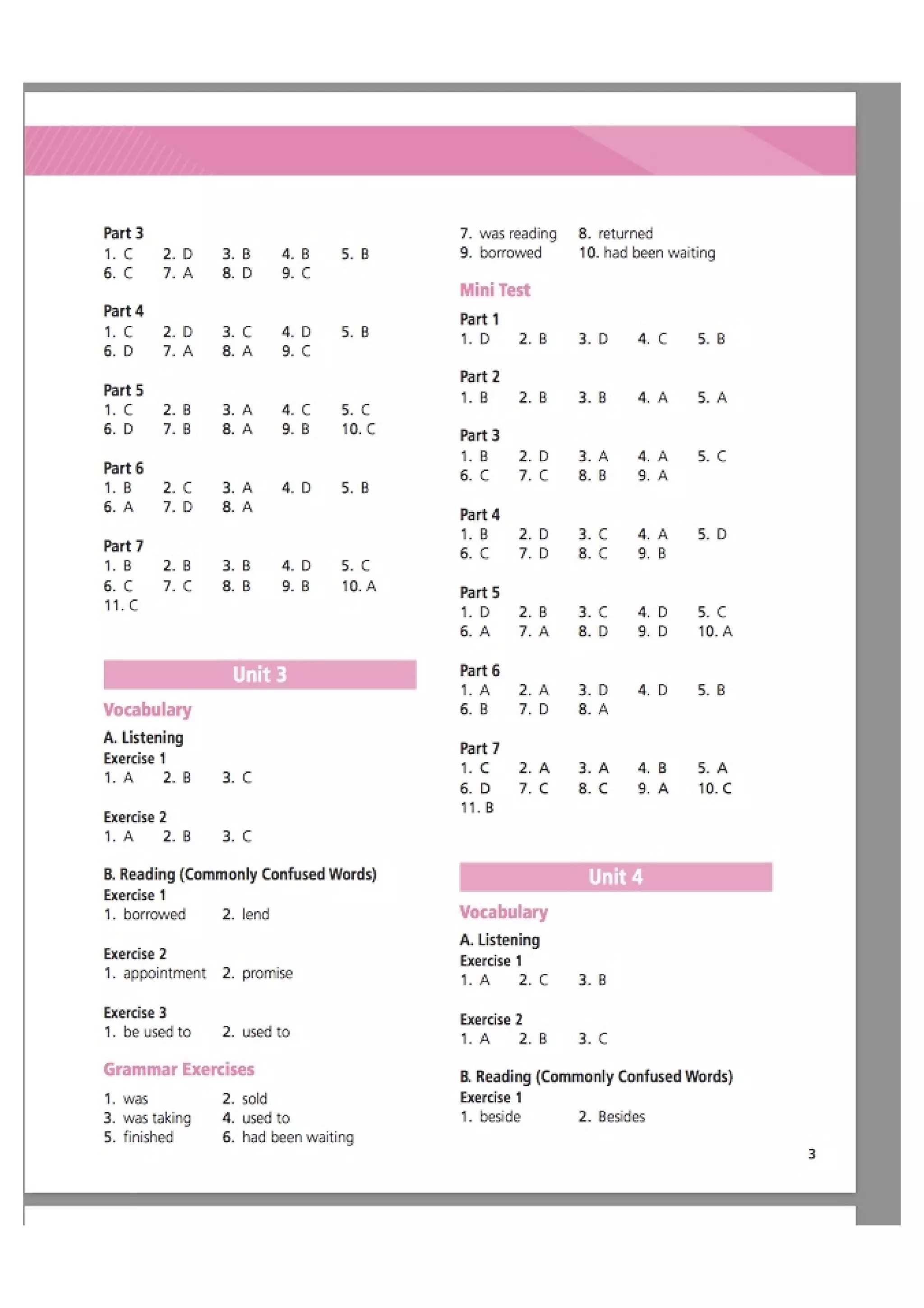 Answer key-Very easy TOEIC 1.pdf