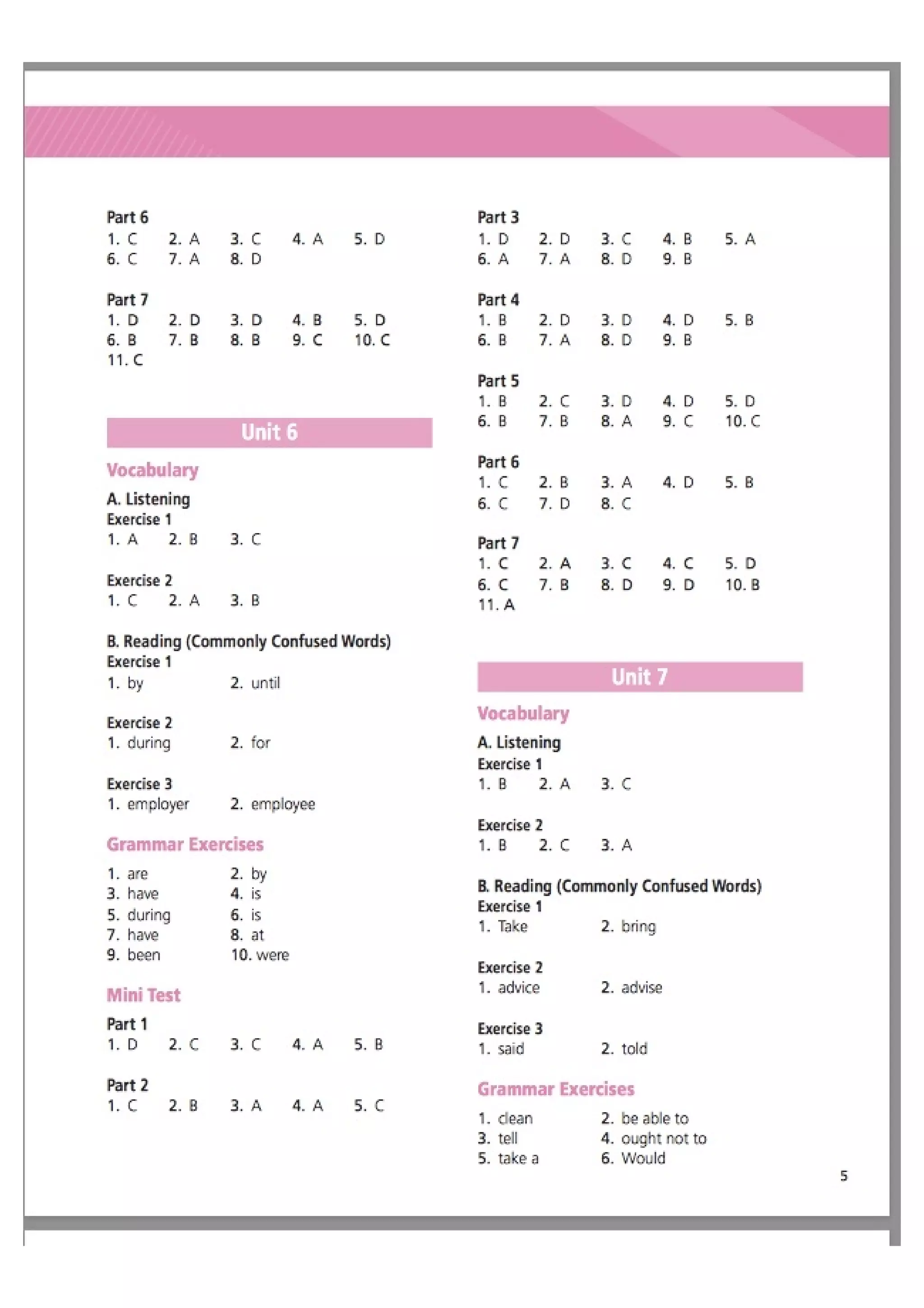 Answer key-Very easy TOEIC 1.pdf