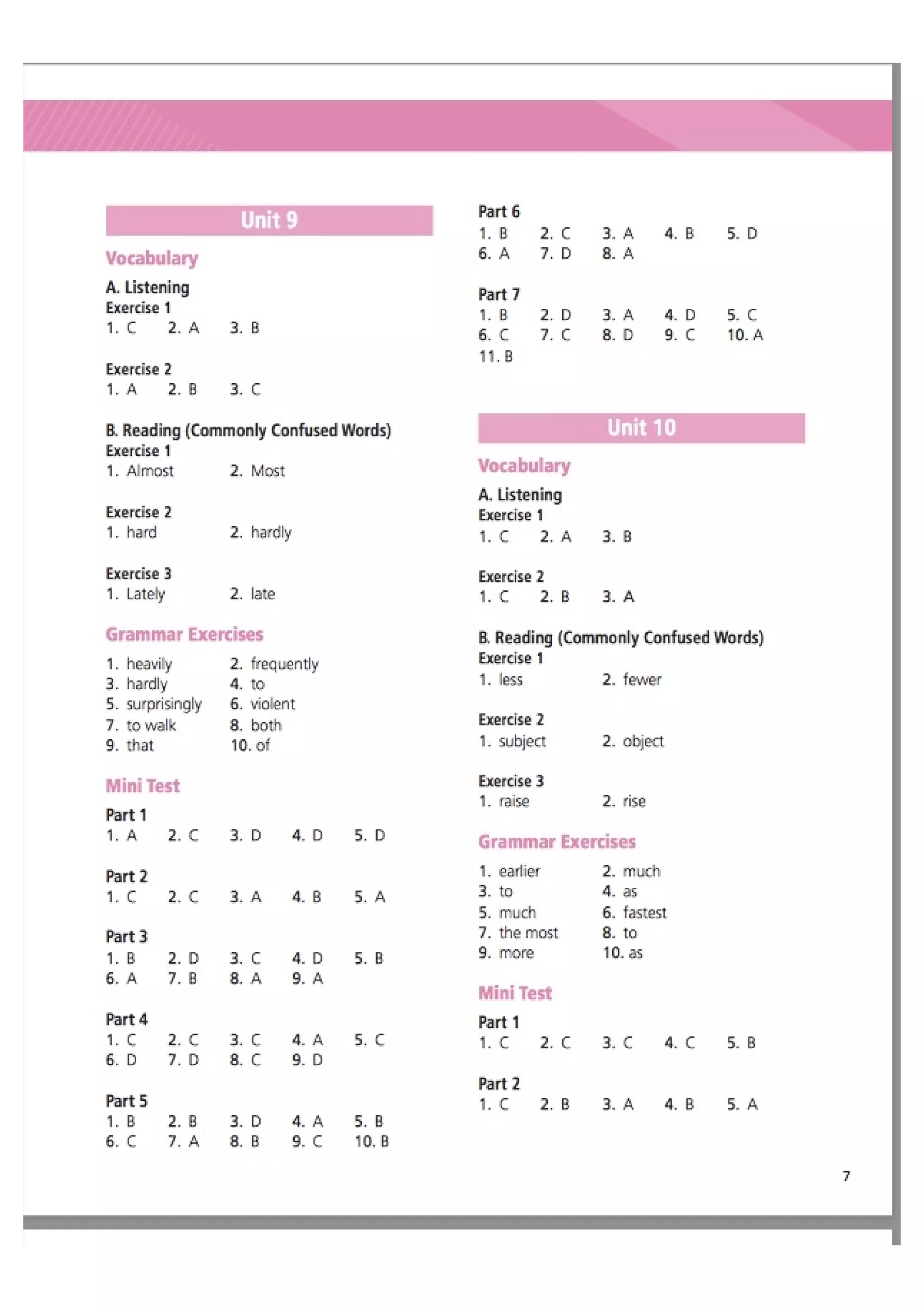 Answer key-Very easy TOEIC 1.pdf