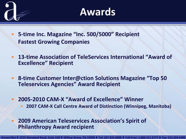 AnswerNet Overview | PPT